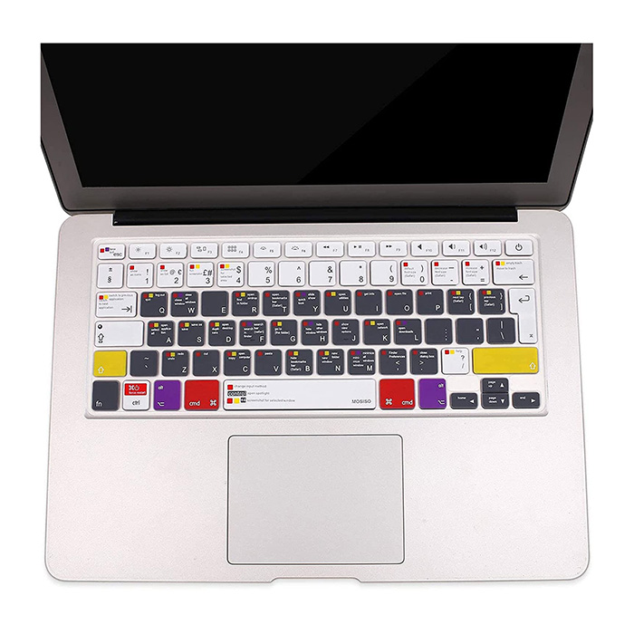 Mosiso Mosiso Keyboard Cover with Shortcuts MacBook Pro/Air (2015 or