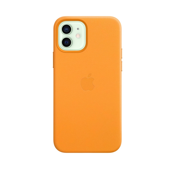 Iphone 12 mini apple case leather clearance