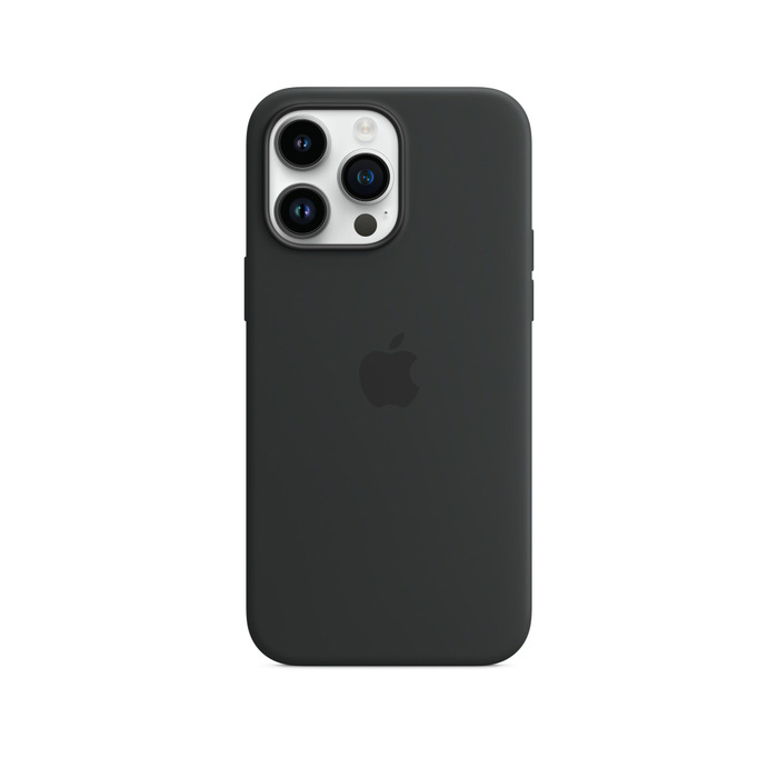 Apple Apple iPhone 14 Pro Silicone Case with MagSafe Midnight μόνο με