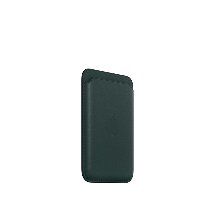 Best Buy: Apple iPhone Leather Wallet with MagSafe Forest Green MPPT3ZM/A