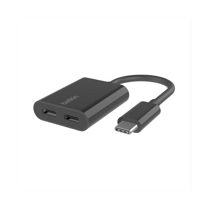 Belkin Belkin RockStar USB C Audio Charge Adapter Black 39.90 i System