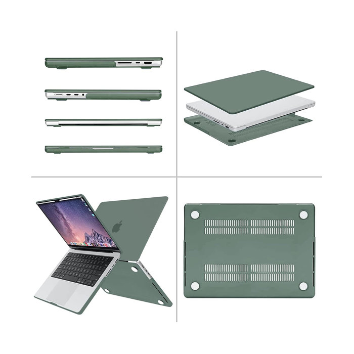 Mosiso Mosiso Hard Case 4-in-1 for MacBook Pro 14