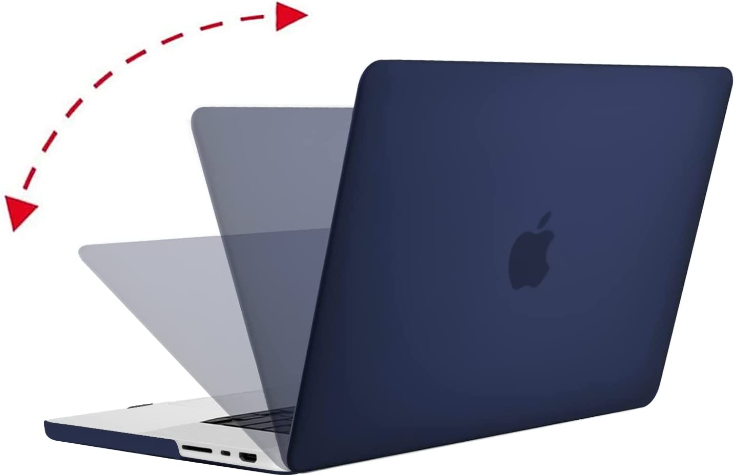 Mosiso Mosiso Hard Case 4in1 for MacBook Pro 16" (20212023) / Navy