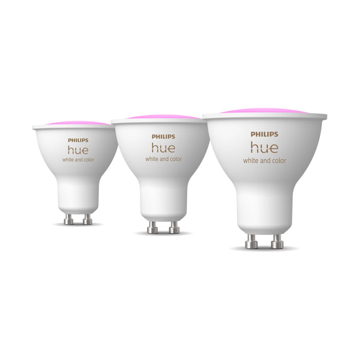 Gu10 hue white and color on sale